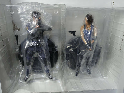 RESIDENT EVIL RE2 LEON S. KENNEDY & RE3 JILL VALENTINE Figure with Special Box 