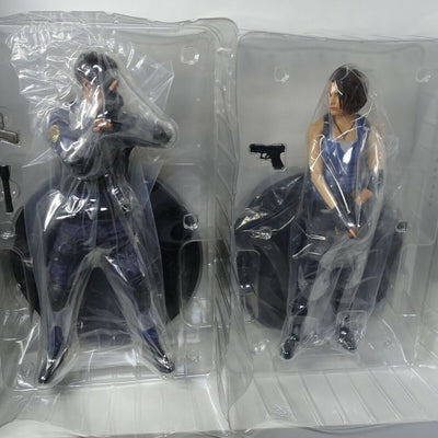 RESIDENT EVIL RE2 LEON S. KENNEDY & RE3 JILL VALENTINE Figure with Special Box 
