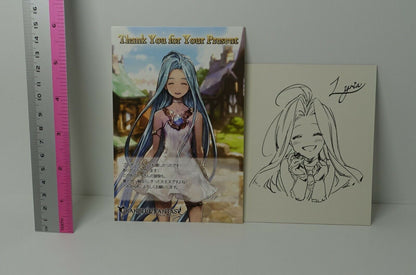 Granblue Fantasy Gift in Return for Valentine's Day Art Board & Art Card Lyria 