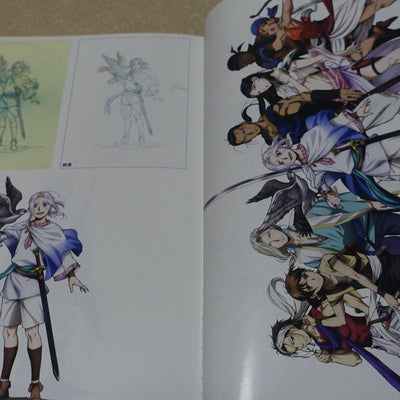 LIDENFILMS The Heroic Legend of Arslan Key Frame & Staff Art Book Set Yashasuiin 