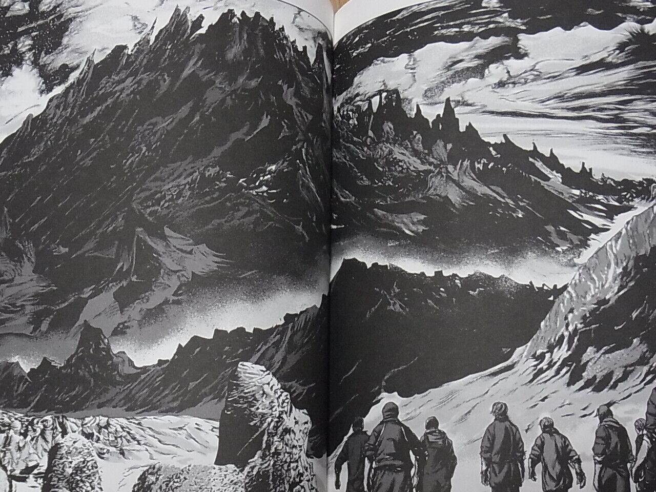 JAPANESE COMIC H.P.LOVECRAFT AT THE MOUNTAINS OF MADNESS Vol.1-4 GOU TANABE 