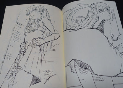 Keisuke Watabe Crest of the Stars Character Designer's Doujinshi Art Book 