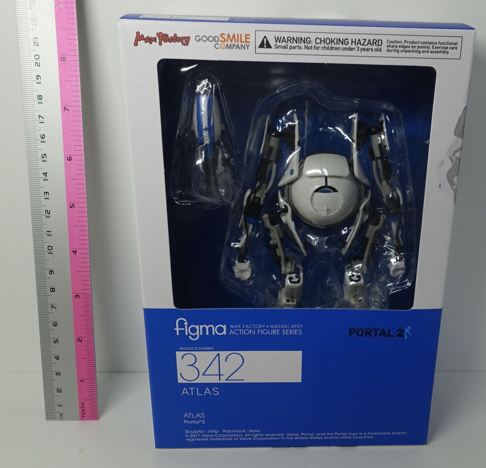 Max Factory Portal2 Action Figure Figma ATLAS 