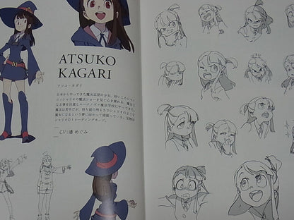 Little Witch Academia Story Board Art Book Vol.1-9 Epi01-25 complete set 