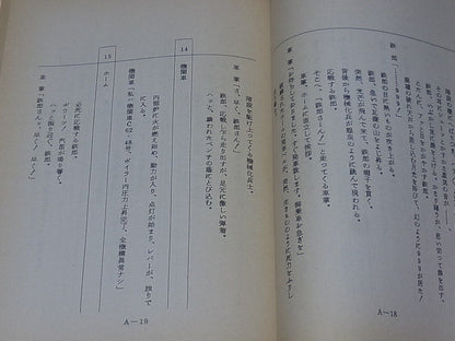Movie Adieu Galaxy Express 999 Scenario Script & Character Mechanic Setting Art 