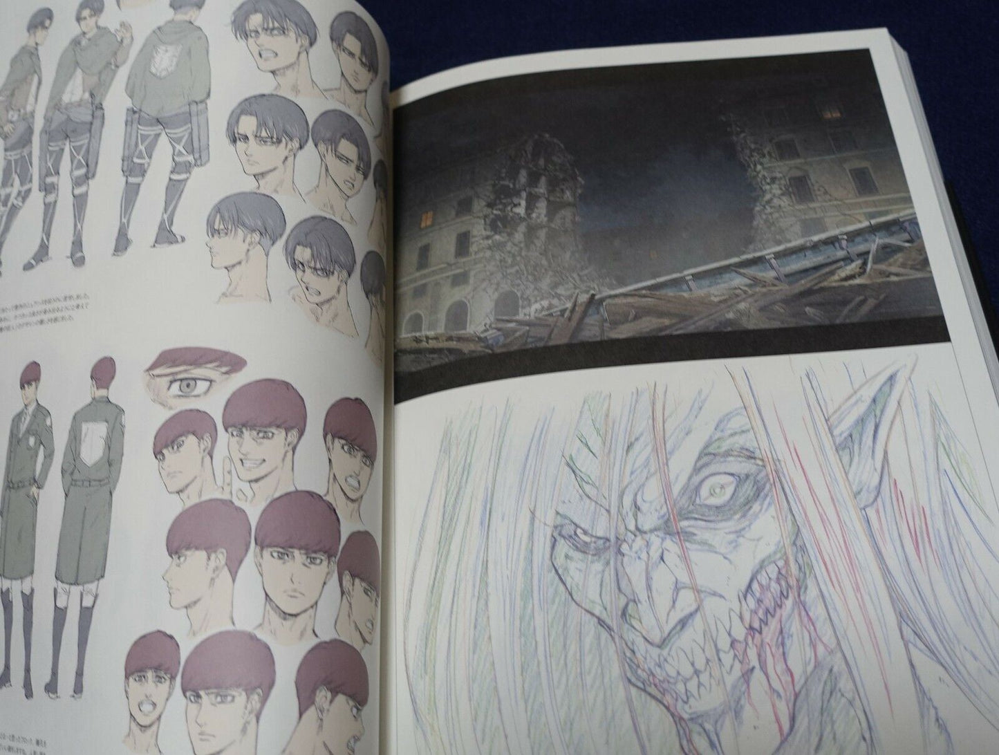 MAPPA ATTACK ON TITAN FINAL SEASON PART 1 DESIGN & ANIMATION KEY FRAME WORK BOOK 
