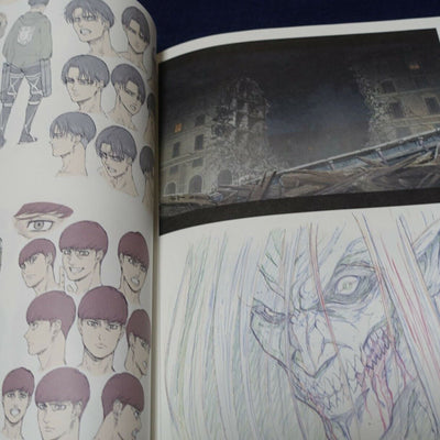 MAPPA ATTACK ON TITAN FINAL SEASON PART 1 DESIGN & ANIMATION KEY FRAME WORK BOOK 