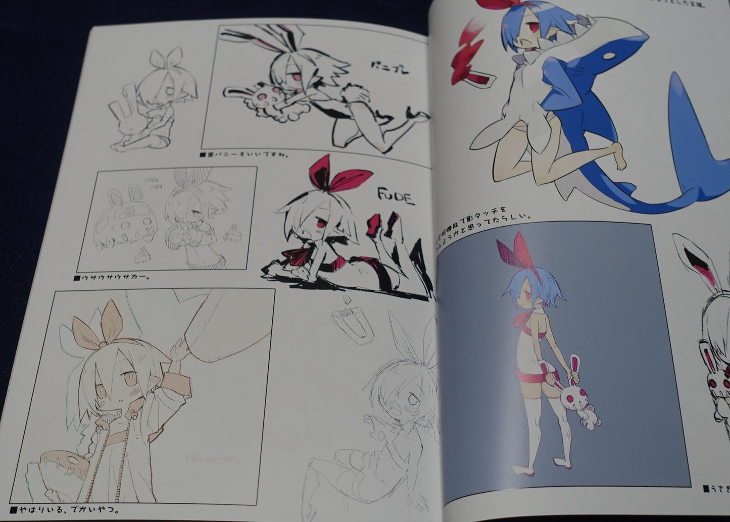 TAKEHITO HARADA ILLUSTRATION kipple vol.09 DISGAEA Pleinair 