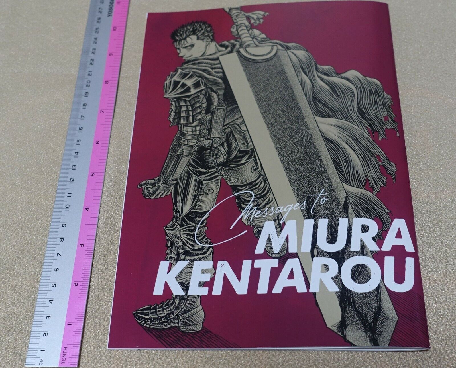 BERSERK Special Book Messages to KENTAROU MIURA YOUNG ANIMAL 