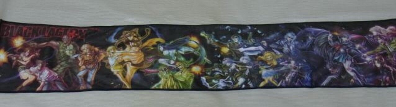 Black Lagoon All Stars Muffler Towel C90 