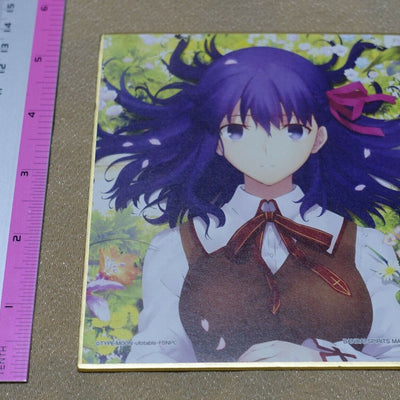 TYPE-MOON Fate Sakura Matou Print Shikishi Art Board B 