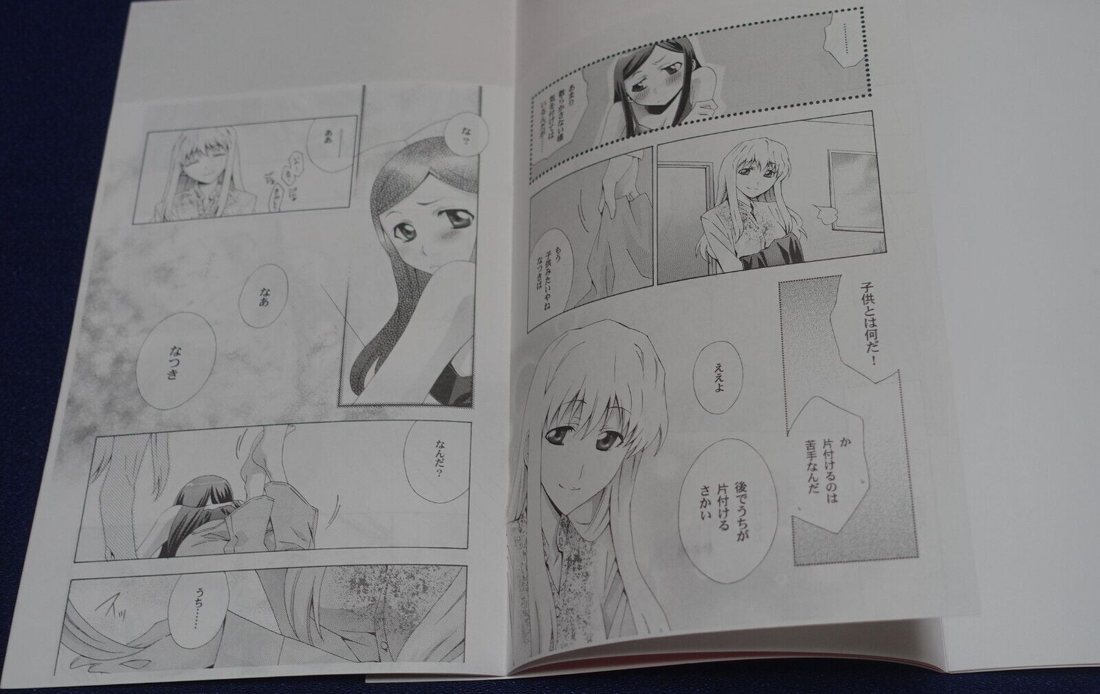 Waterfall Mai-Hime Natsuki & Shizuru Fan Made Novel & Comic Book in the garden 