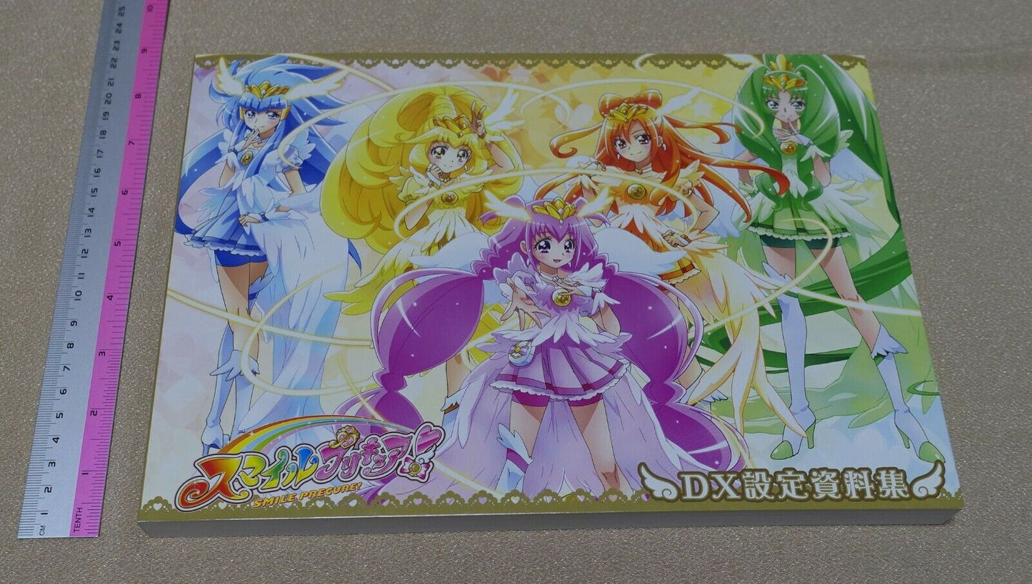 Smile PreCure! Setting Art Collection Book Delux Precure 218 page 