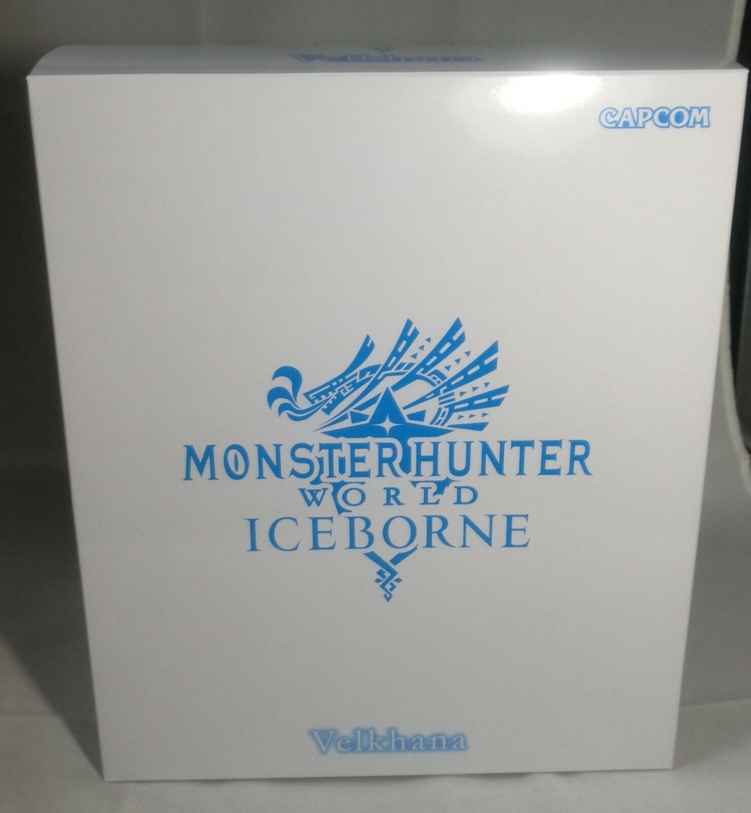 Monster Hunter World ICEBORNE Velkhana Figure Statue ICE BORNE Authentic 