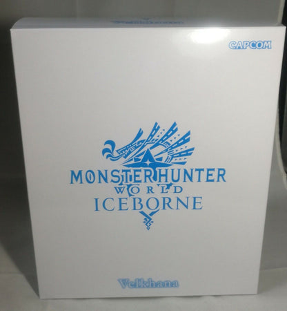 Monster Hunter World ICEBORNE Velkhana Figure Statue ICE BORNE Authentic 