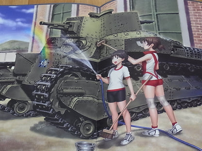 Tsukasa Jun GIRLS und PANZER Fan Art Poster Book TANKS C90 B4 big size 