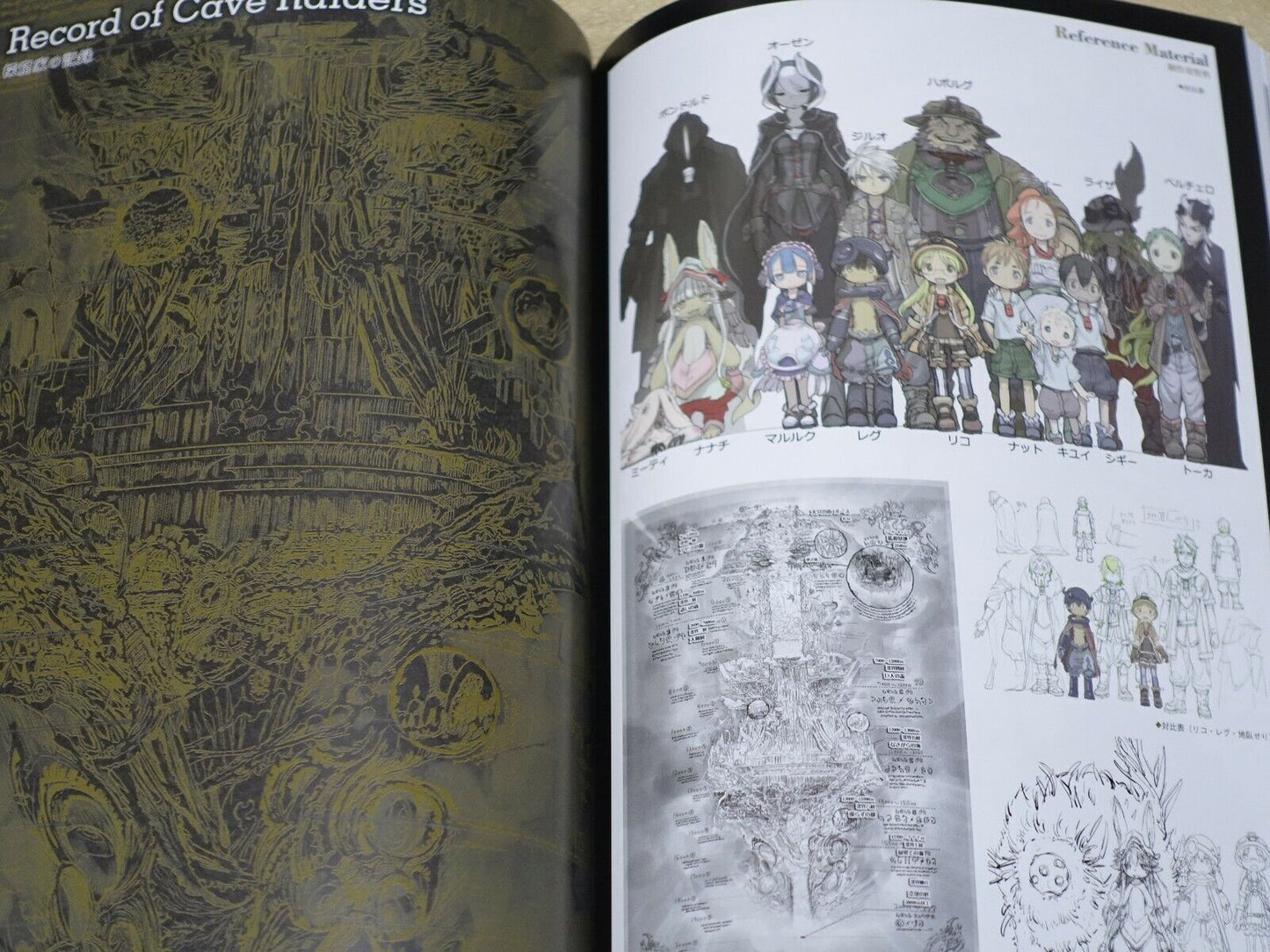 MADE IN ABYSS PICTORIAL RECORD of CAVE RAIDERS Visual & Setting Art Book 
