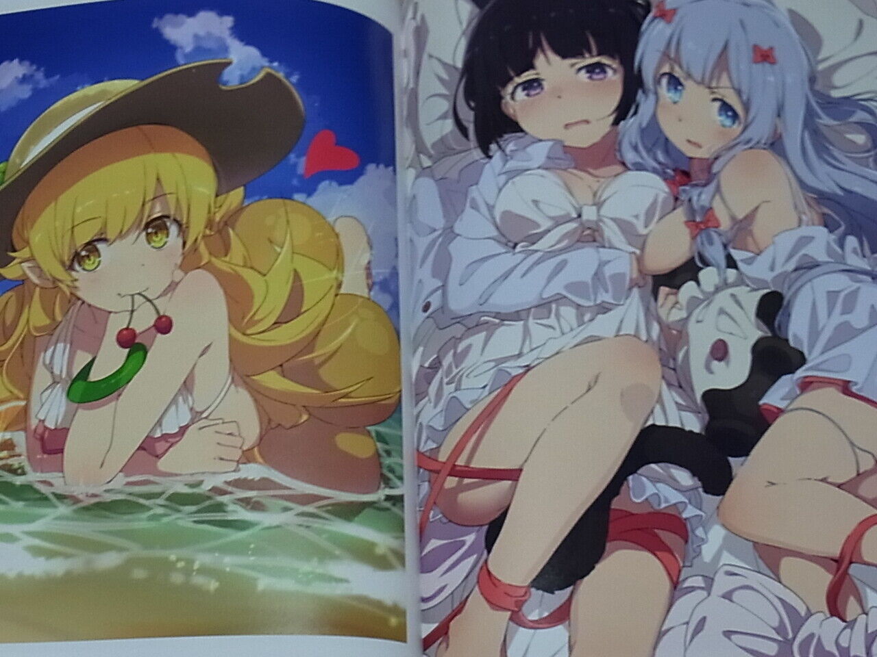 Ogi pote Milky Been! Original Color Japanese Animation Fan Art Book DD's gems 