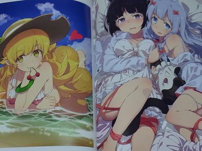 Ogi pote Milky Been! Original Color Japanese Animation Fan Art Book DD's gems 