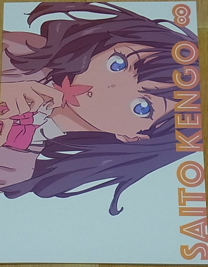 SSSS.GRIDMAN Little Witch Academia Staff Fan Art Kengo Saito 8 & autograph C95 