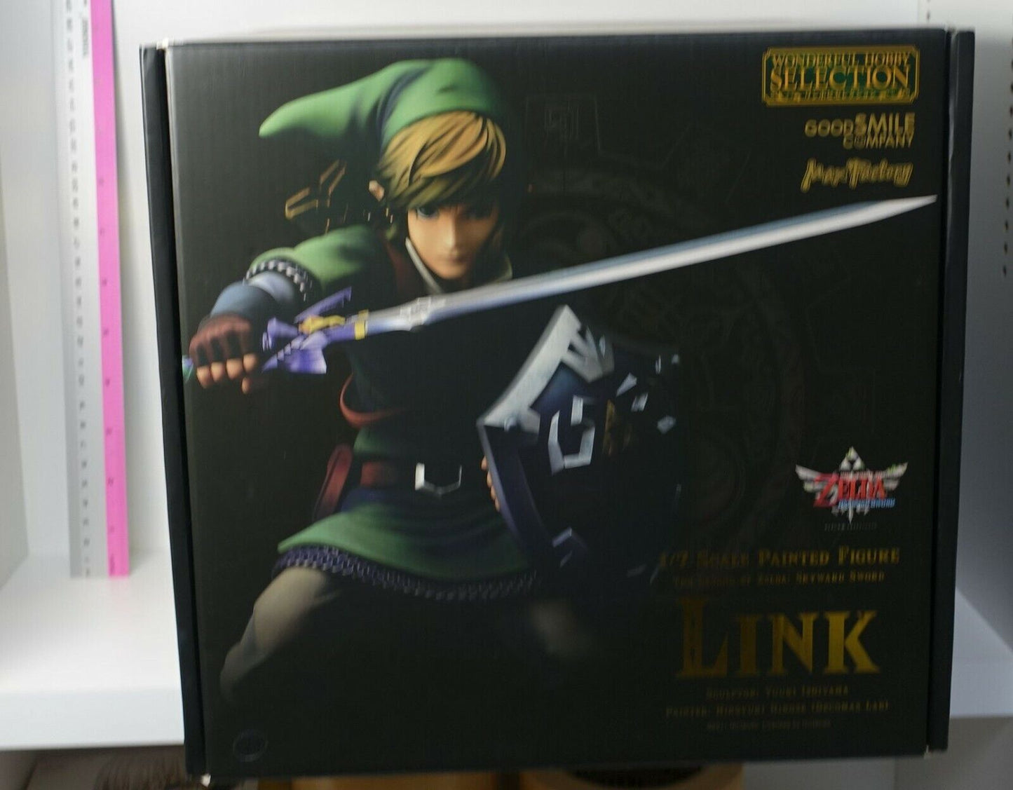 3-7 days from Japan The Legend of Zelda Skyward Sword Link PVC Figure Statue 1/7 