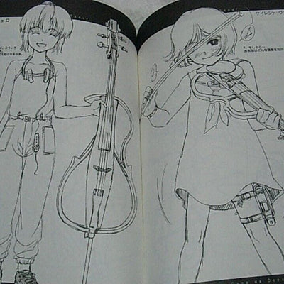 Yu Aida Illustration Book Gunslinger Girl Coup de Coeur 