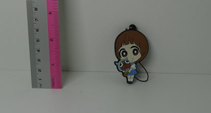 Kill La Kill Rubber Phone Strap Mako Manganshoku & Guts A 