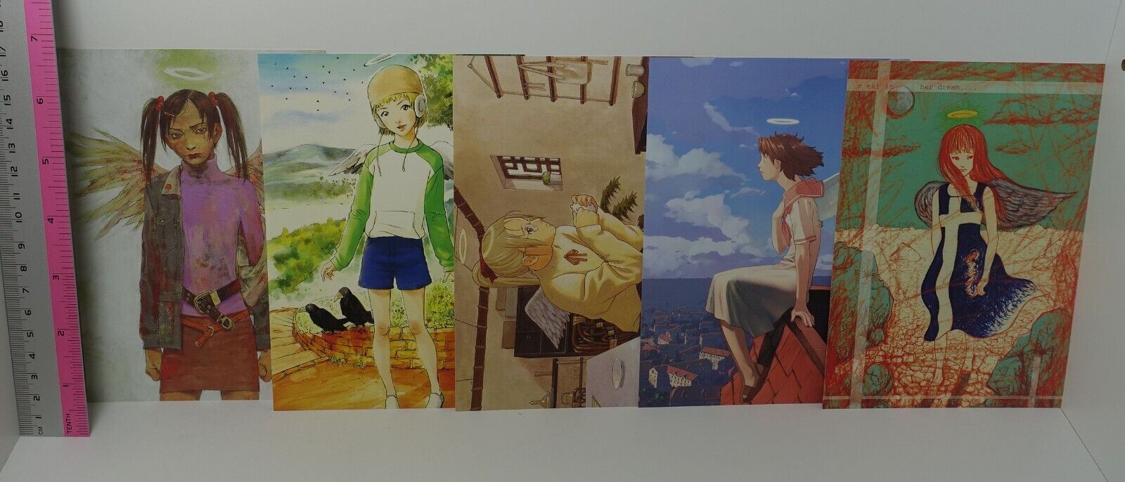 Animation Haibane Renmei Illustration Art Card Set Yoshitoshi Abe etc 