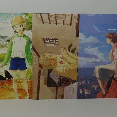 Animation Haibane Renmei Illustration Art Card Set Yoshitoshi Abe etc 
