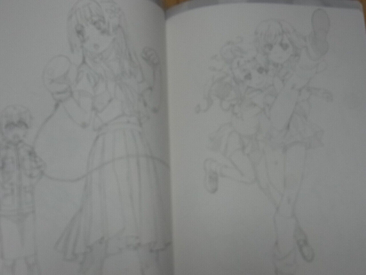 Yuichi Tanaka A Certain Scientific Railgun Designer's Art Book Index.note 1 & 2 