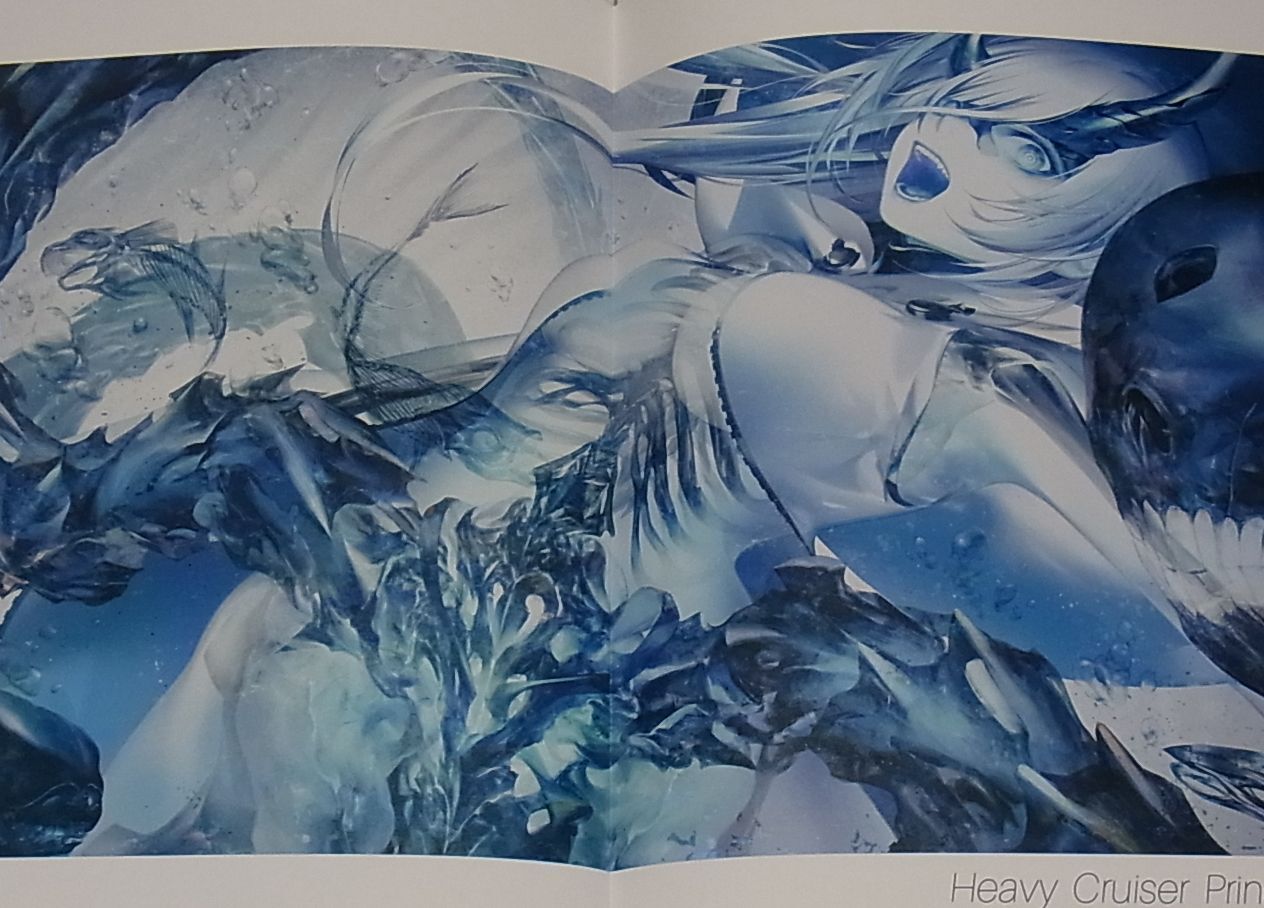 KODAMANDARA Kantai Collection Abyssal Fleet Girls Skelton Art Book Effigy C90 