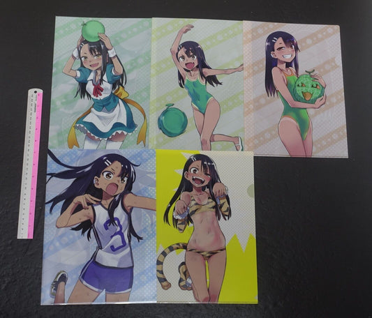 Don't Toy With Me, Miss Nagatoro , Ijiranaide Nagatoro San PVC Art Sheet 5 Set 