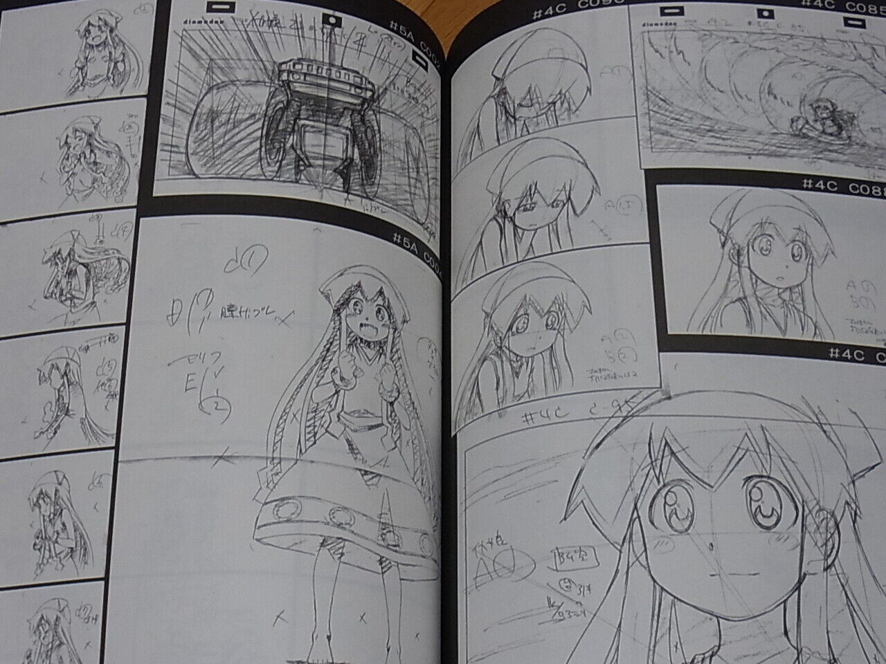 Albatross Shinryaku! Ika Musume Squid Girl Animation Key Frame Art Work 2 