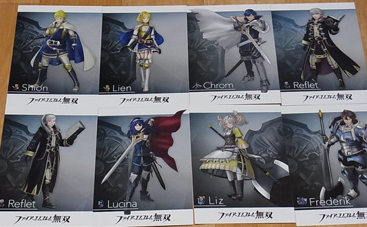 Fire Emblem Musou Privilege Post Card 25 Pieces Set Warriors 