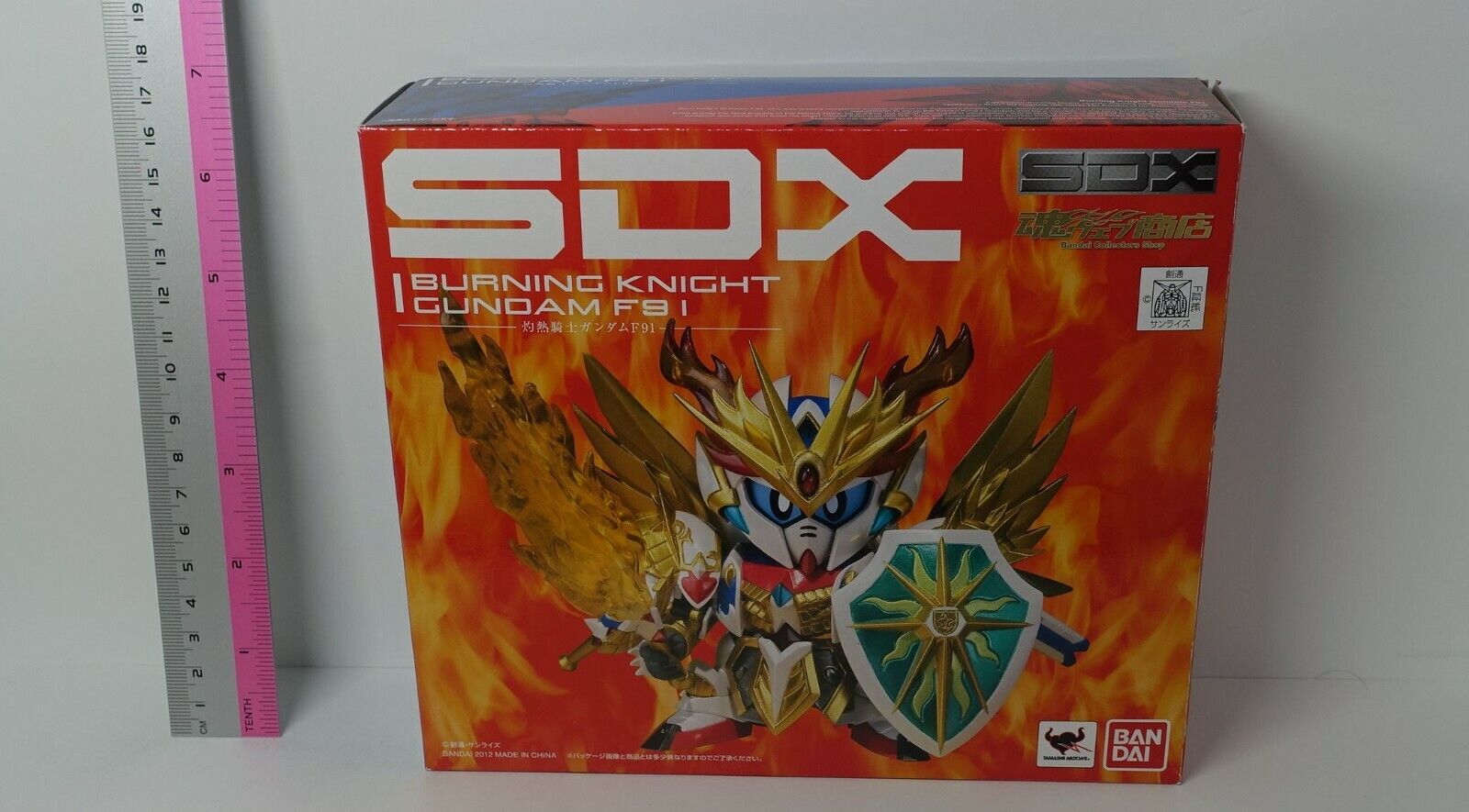 SDX Burning Knight Gundam F91 Figure Statue 