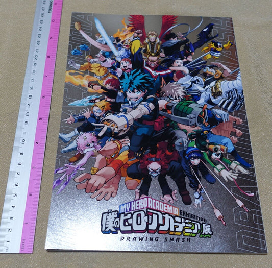 MY HERO ACADEMIA EXHIBITION ART BOOK PAMPHLET BOKU NO DRAWING SMASH 