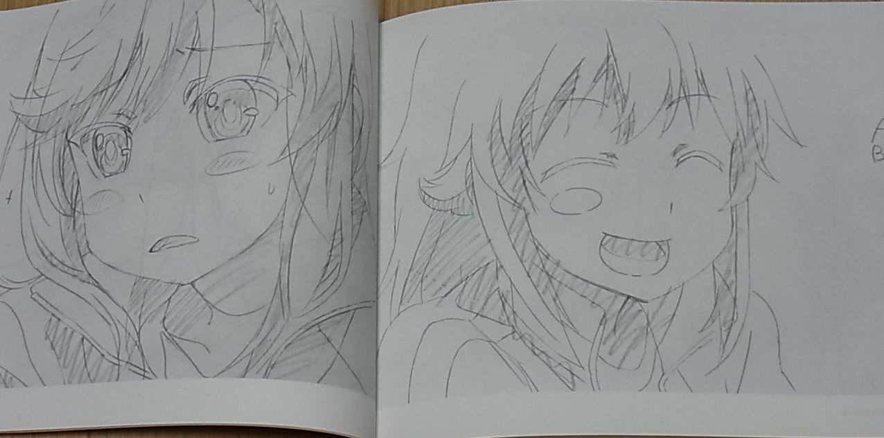 Non Non Biyori Character Key Frame Art Book 6 