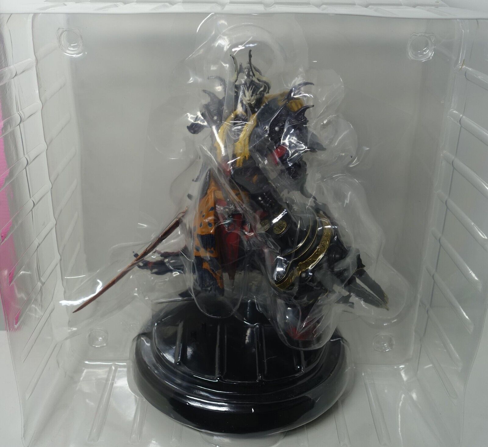 Final Fantasy 14 Galemal Empire XII Corps leader Zenos figure FF14 Damaged Box 