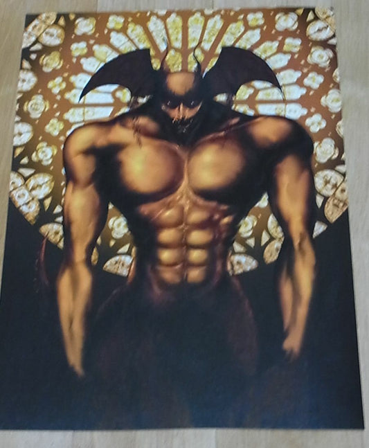 Devil Man B4 Size Portrait Kouichi Kiba Devilman 