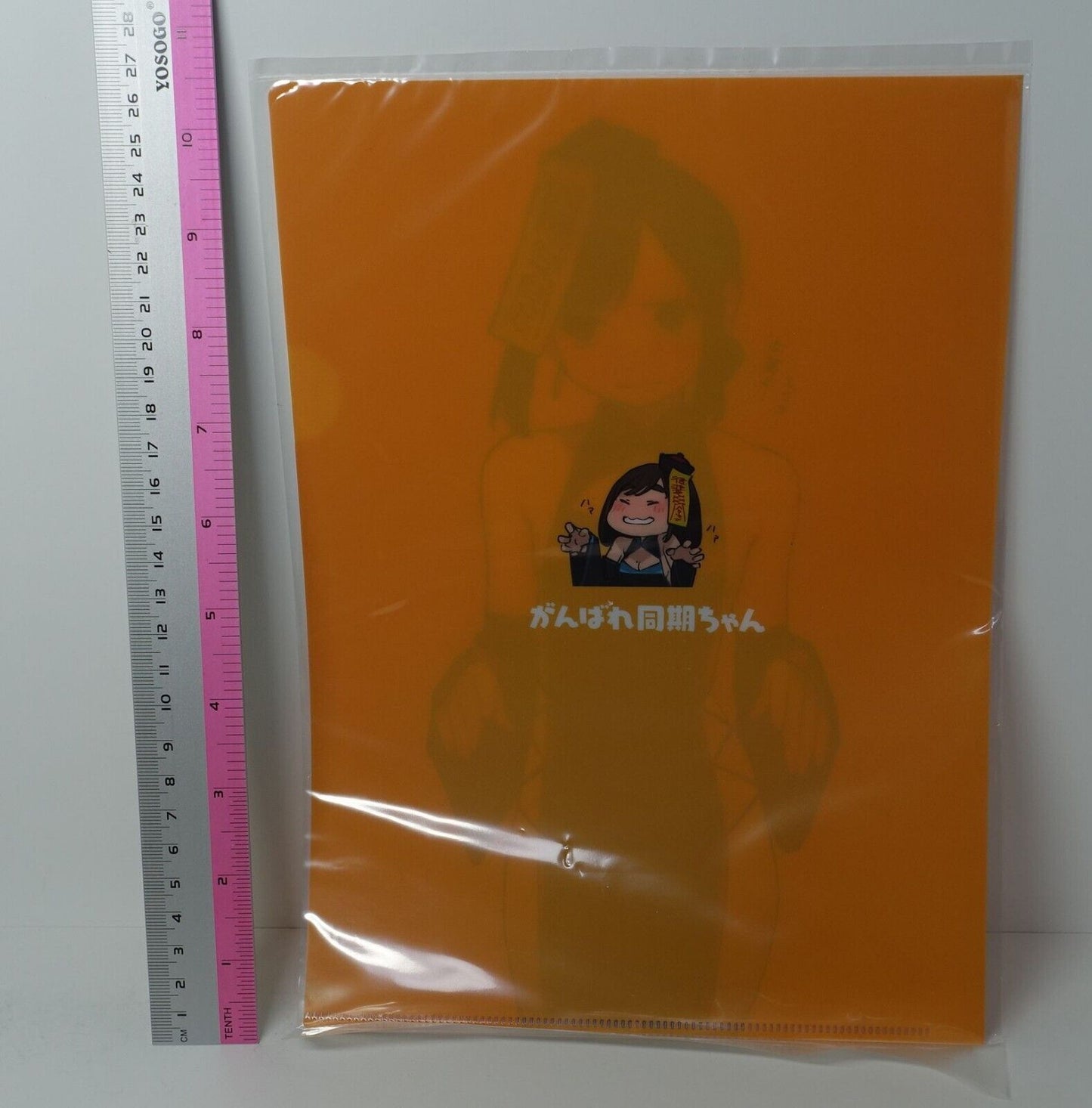 Ganbare Doukichan Doki-chan PVC Art Sheet Clear File Halloween Jiangshi Costume 