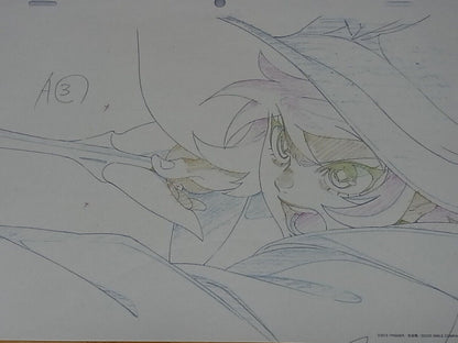 Yoh Yoshinari Little Witch Academia Print Material Art 3 piece Set B 