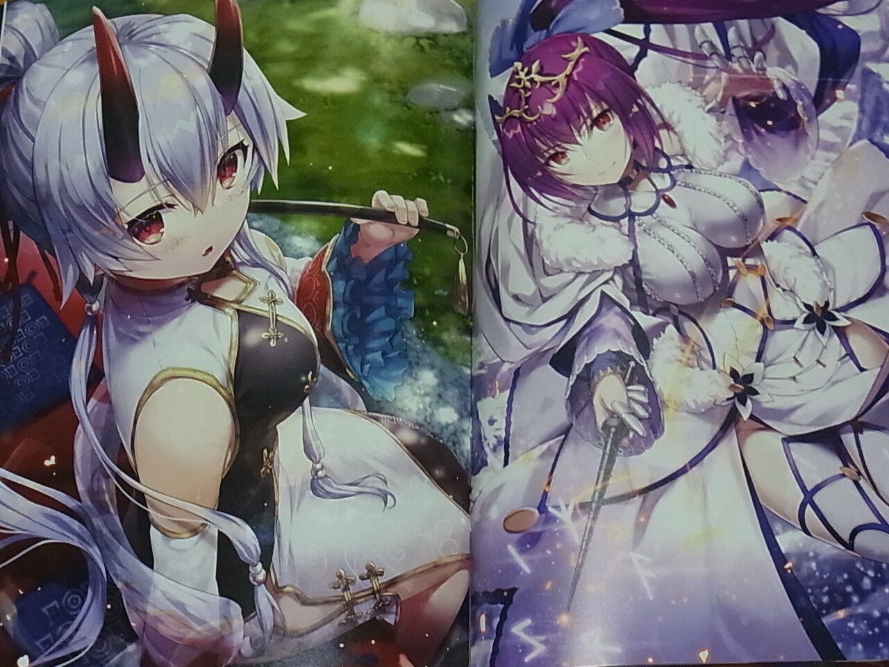 Debuneko Fate FGO Color Fan Art & Sketch Book with 2 clear file set C95 
