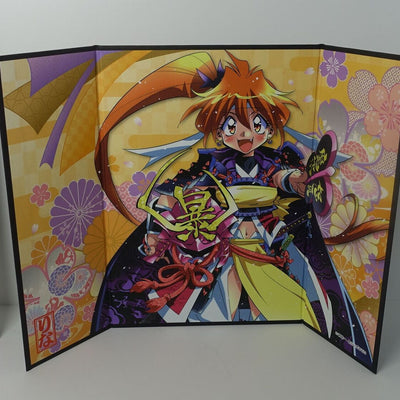 Slayers Japanese Byoubu Foldable Art Board Lina Inverse 