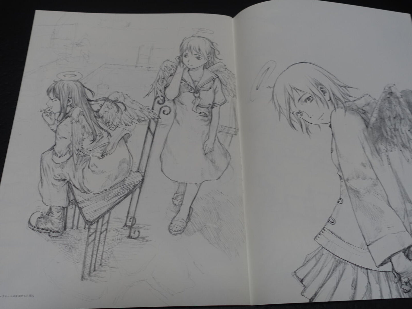 Yoshitoshi Abe 20th Aniv Exhibition Event Art Book Haibane-Renmei lain etc 