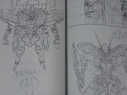 Masami Obari Robot Animation Art Work Book Gundam Key Frame Art 