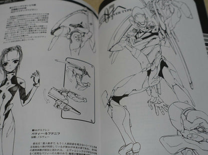 Chocolate Shop Choco Evangelion Mechanic Design Fan Art Book EVA FIX mini 
