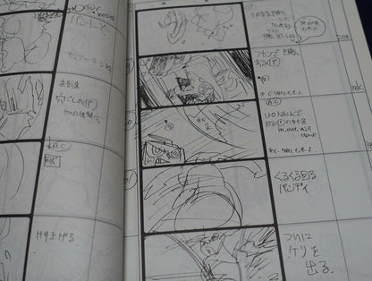 Hiroyuki Imaishi DEAD LEAVES Story Board Art Works Book Hand Drawn Autograph 