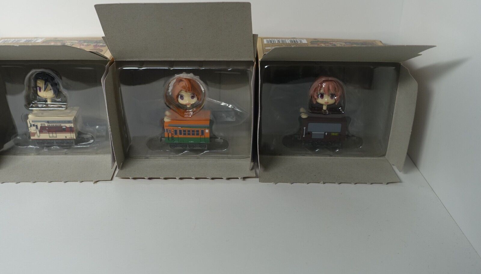 TOMY TEC RAIL WARS! RAILWARS HAKOTETSU Set Normal Face 