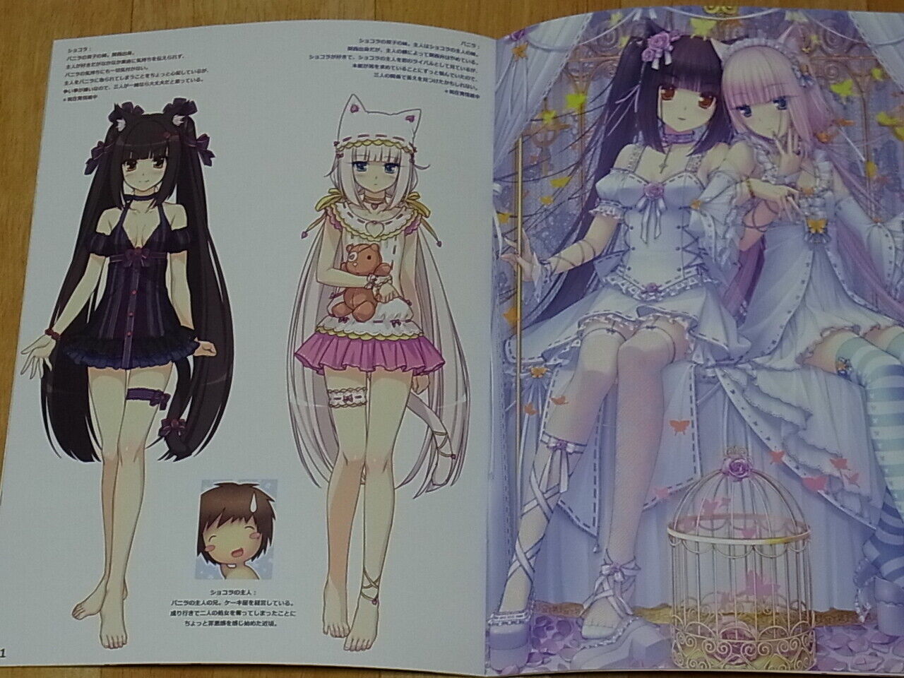 Sayori NEKOPARA Color Illustration Art & Comic Book NEKO PARADISE 2 RARE Neko 