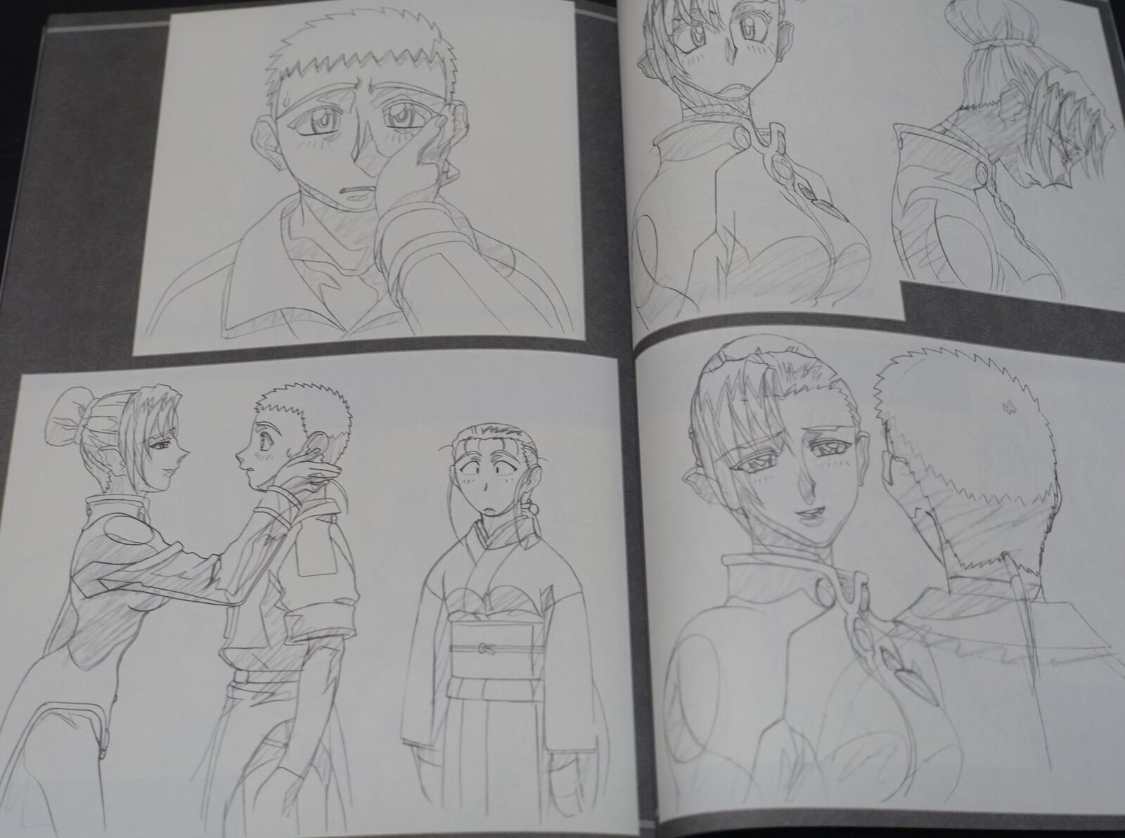Masaki Kajishima Tenchi Muyo Key Frame Art Book Ian Ryokou 7 